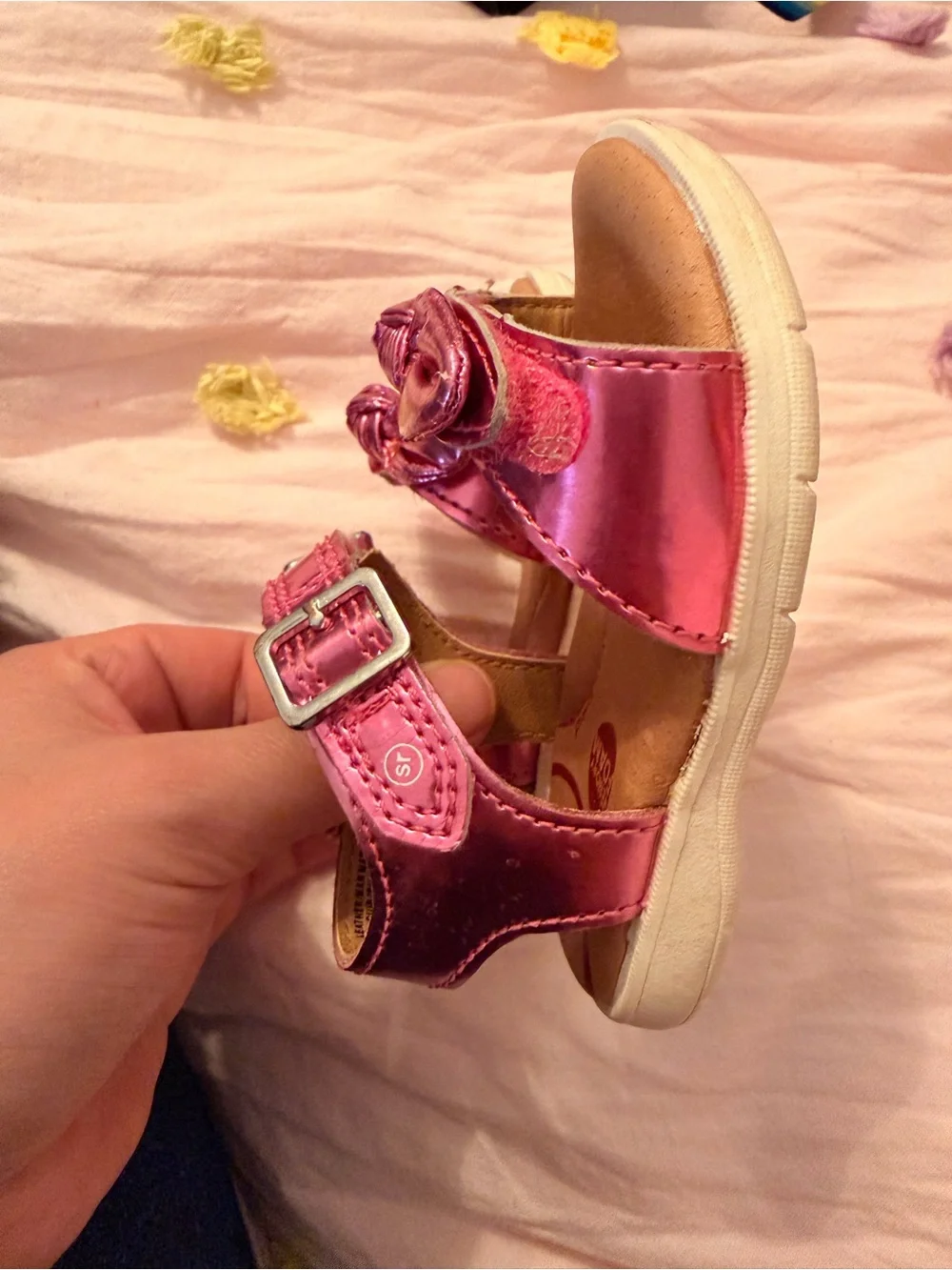 Stride Rite Little Kid Hot Pink Sandals 4M- Stride Rite Boxed